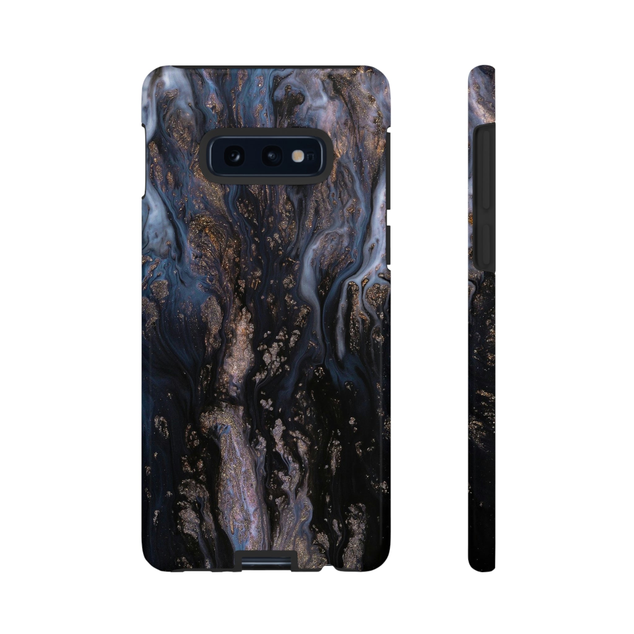 Blue River Ink Art Android Case (Protective) Samsung Galaxy S10E Glossy Phone Case