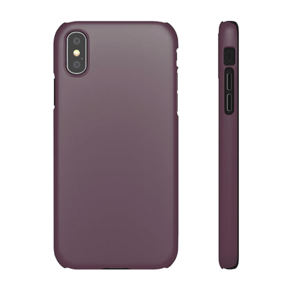 Eggplant iPhone Case (Slim) iPhone XS Matte Phone Case