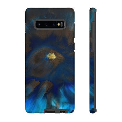 Space Galaxy Ink Art Android Case (Protective) Samsung Galaxy S10 Plus Glossy Phone Case