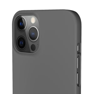 Dim Gray iPhone Case (Slim) Phone Case