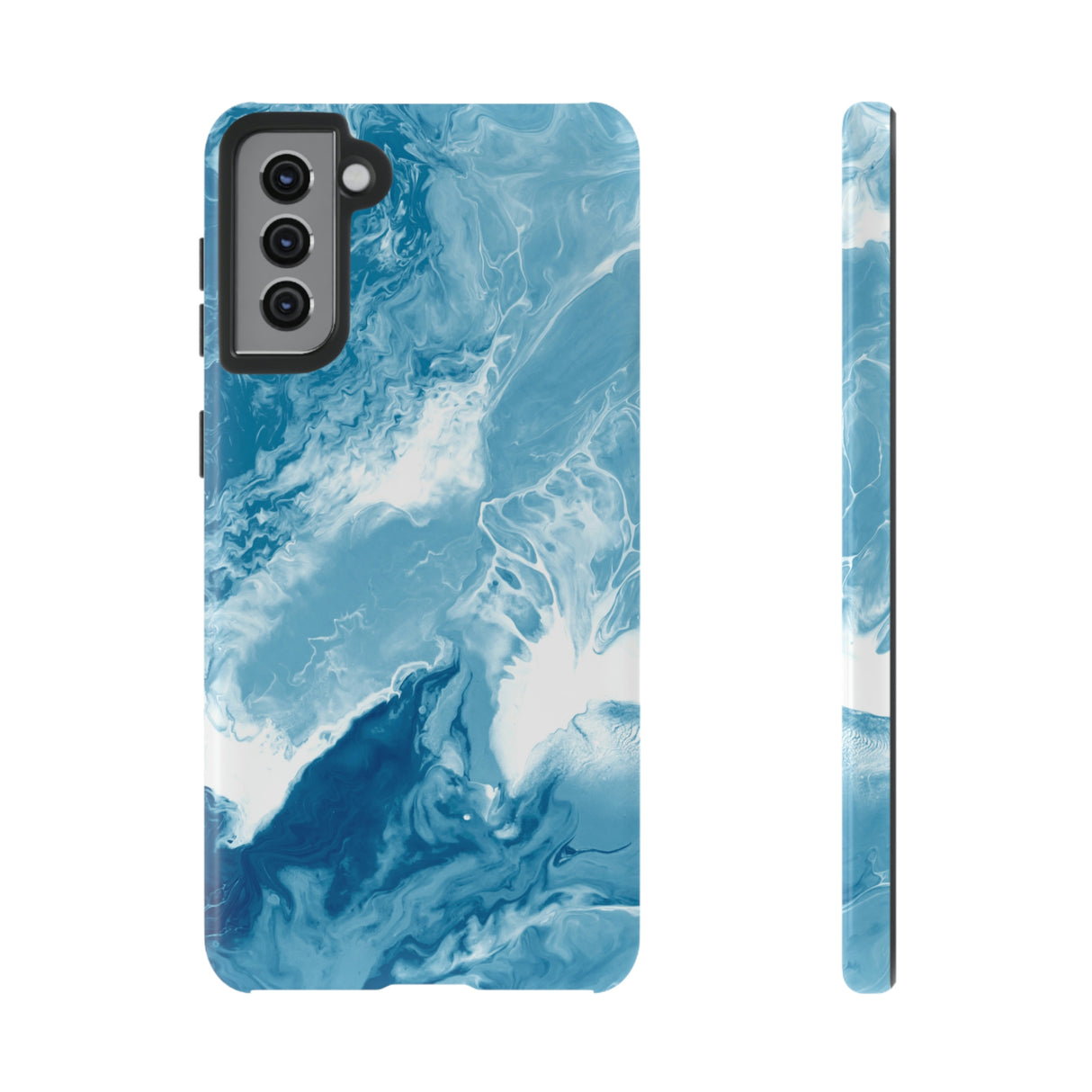 Blue Ocean Android Case (Protective) Samsung Galaxy S21 Plus Glossy Phone Case