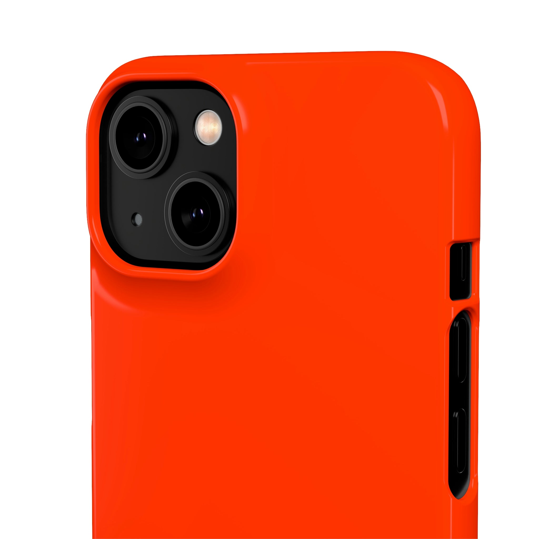 Coquelicot Orange iPhone Case (Slim) Phone Case