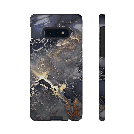 Gouache Blue Android Case (Protective) Samsung Galaxy S10E Matte Phone Case