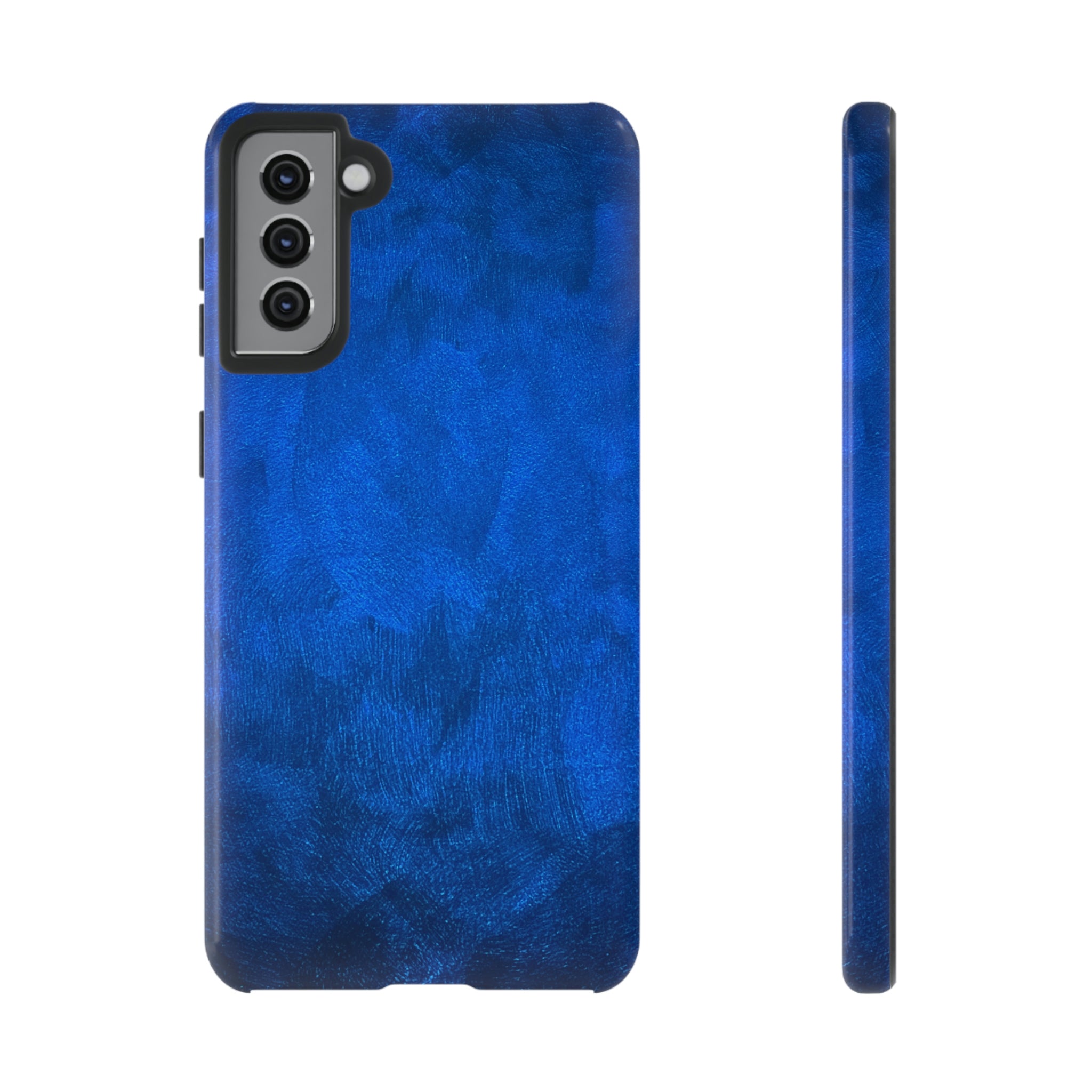 Simply Blue Android Case (Protective) Samsung Galaxy S21 Plus Glossy Phone Case