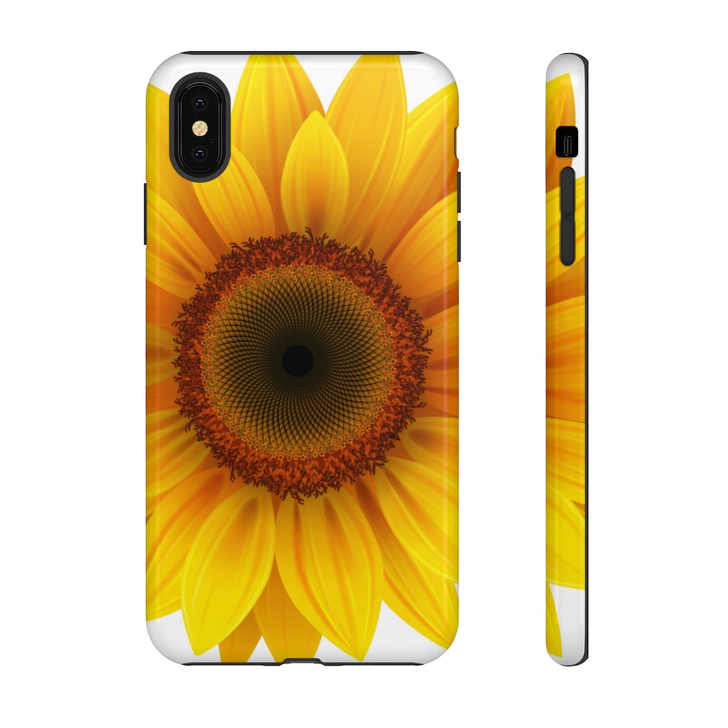 Simply Sunflower iPhone Case (Protective) iPhone XS MAX Glossy Phone Case