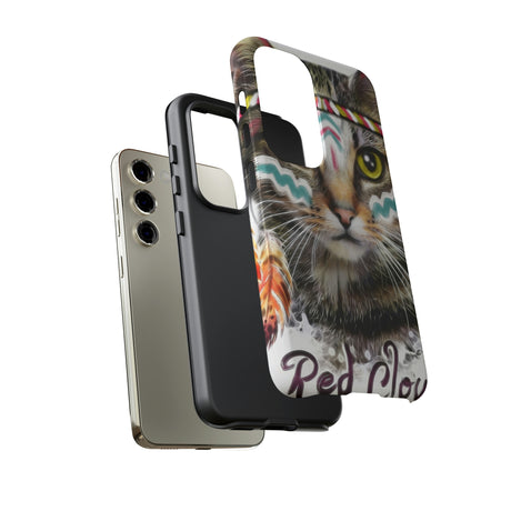 Red Cloud Cat Android Case (Protective) Phone Case