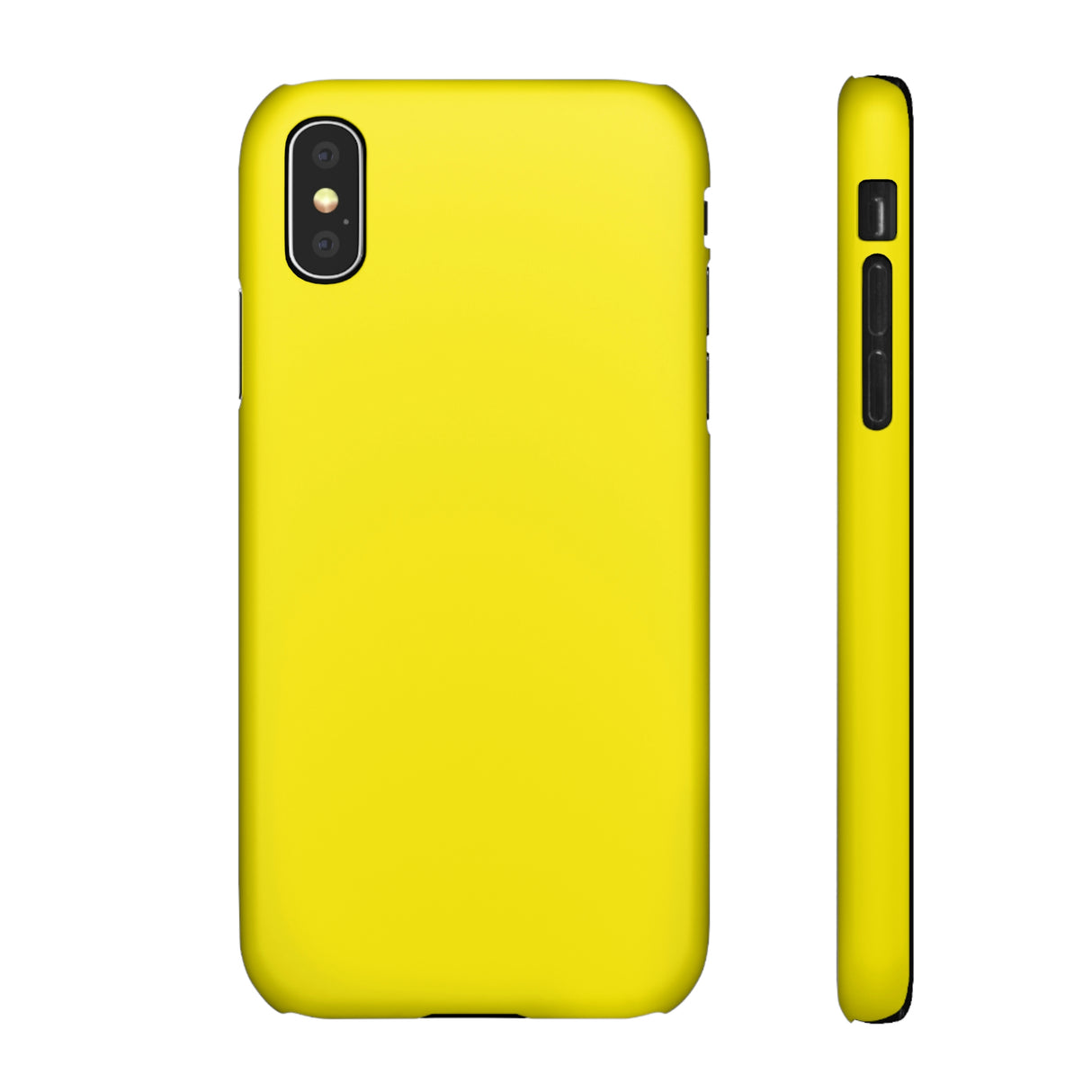 Canary Yellow iPhone Case (Slim) iPhone X Matte Phone Case