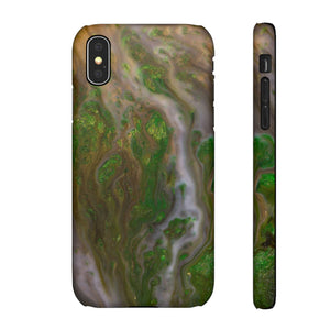 Smaragd Ink Art iPhone Case (Slim) iPhone X Matte Phone Case