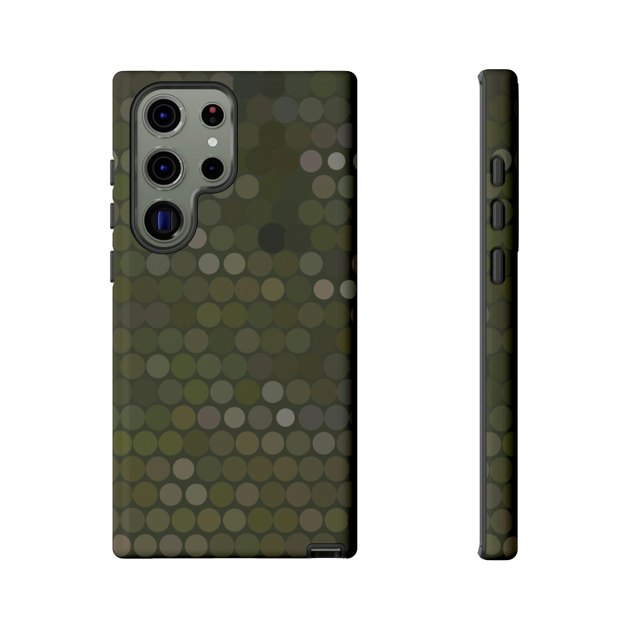 Military Dot Camo Phone case Samsung Galaxy S23 Ultra Glossy Phone Case