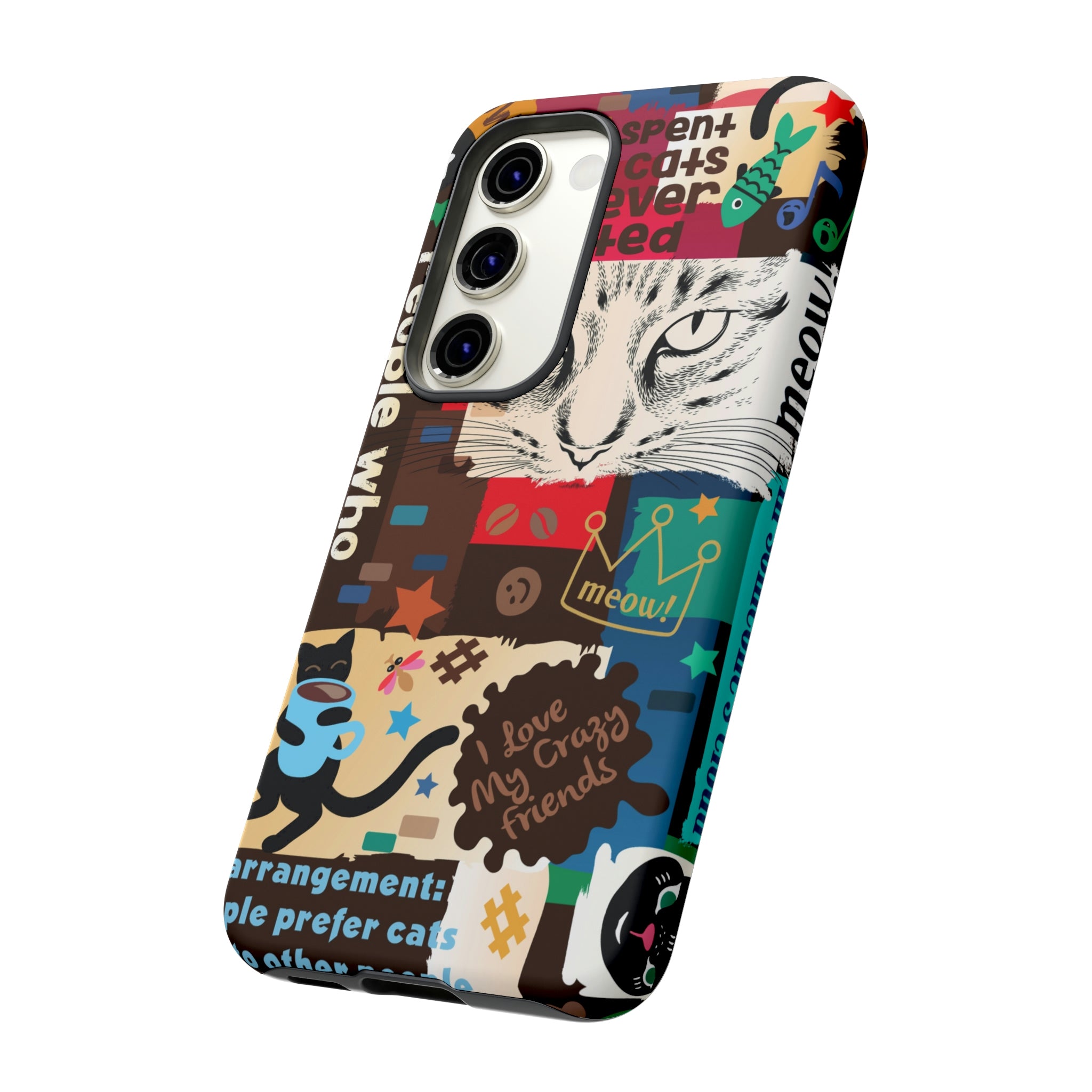 Cat Collage Android Case (Protective) Phone Case