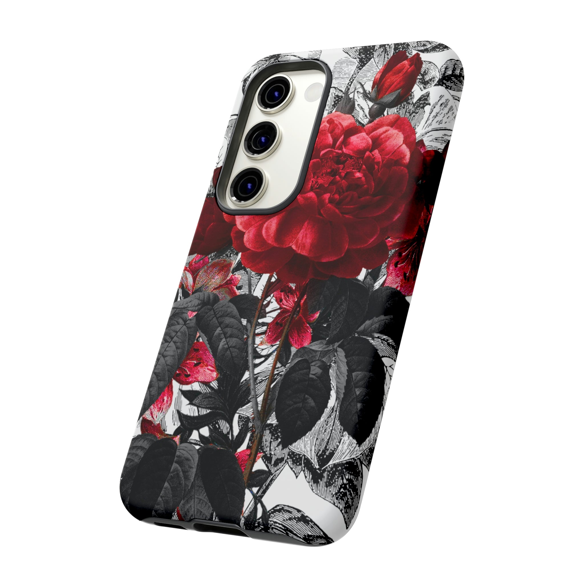 Grunicked Gothic Flower Samsung Case (Protective) Phone Case