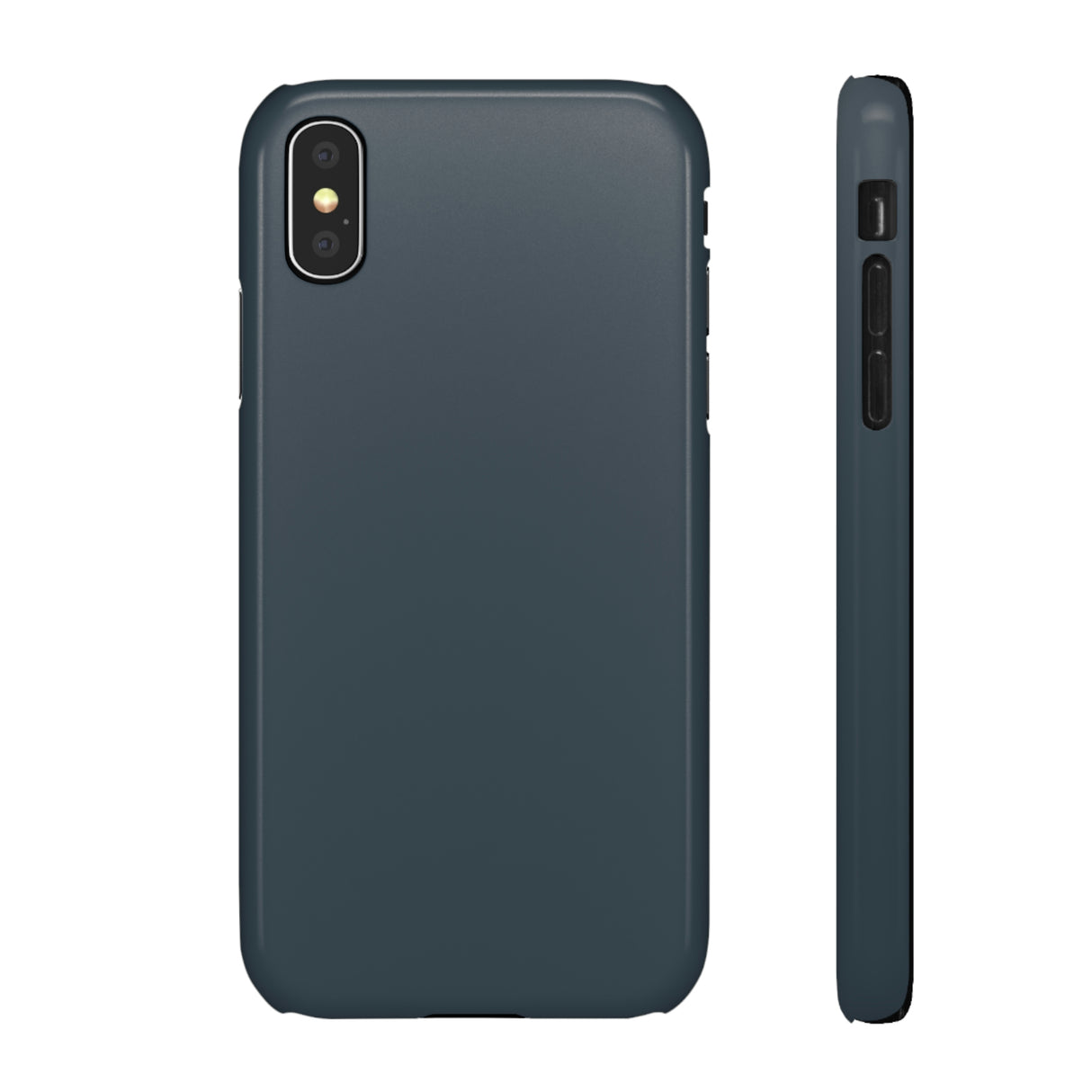 Charcoal iPhone Case (Slim) iPhone X Glossy Phone Case