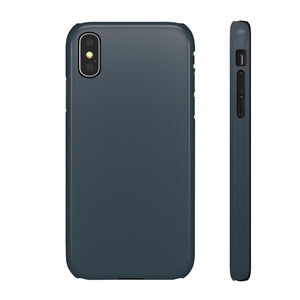 Charcoal iPhone Case (Slim) iPhone X Glossy Phone Case