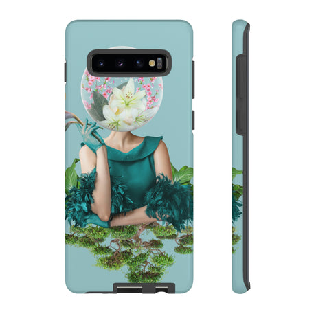 Contemporary Portrait Android Case (Protective) Samsung Galaxy S10 Plus Glossy Phone Case