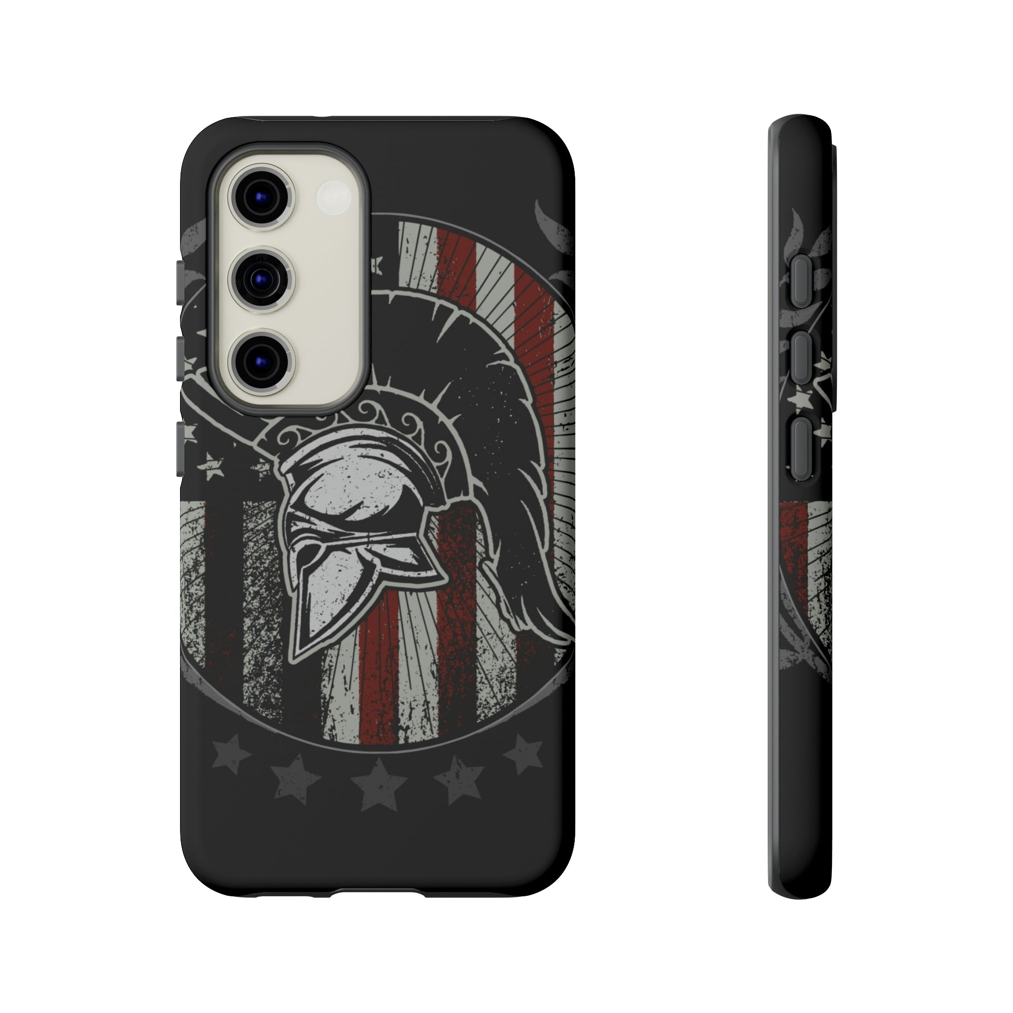 Sparta Helmet Emblem Android Case (Protective) Samsung Galaxy S23 Matte Phone Case