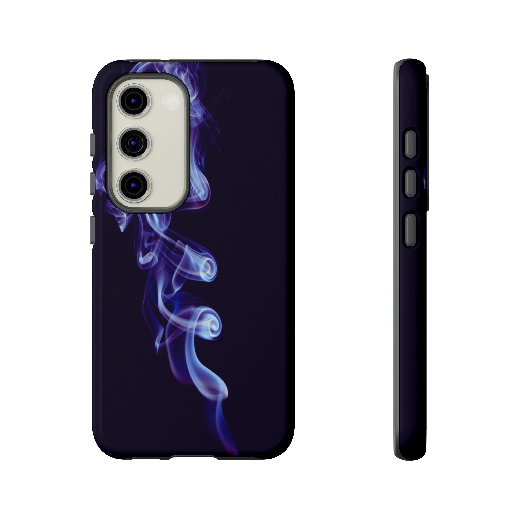 Purple Smoke Android Case (Protective) Samsung Galaxy S23 Glossy Phone Case