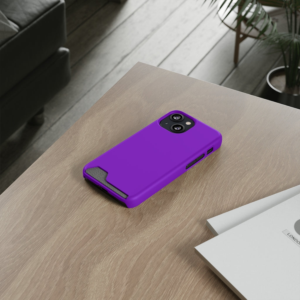 French Violet iPhone Case (Card) Phone Case