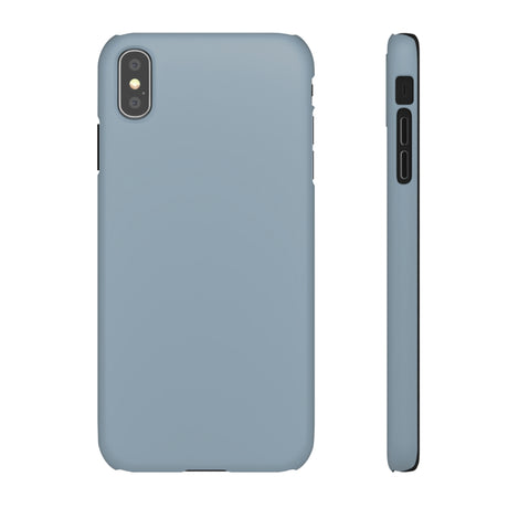 Cadet Grey iPhone Case (Slim) iPhone XS MAX Matte Phone Case