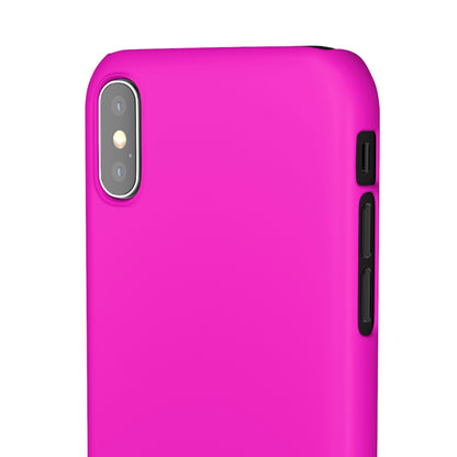 Hot Magenta iPhone Case (Slim) Phone Case