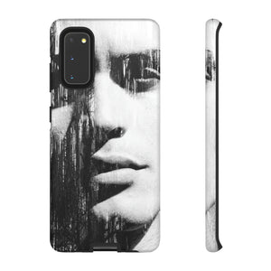 Black & White Pop Art Android Case (Protective) Samsung Galaxy S20 Matte Phone Case