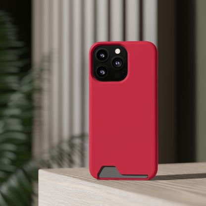 Crimson iPhone Case (Card) Phone Case