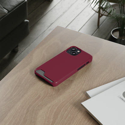 Claret iPhone Case (Card) Phone Case