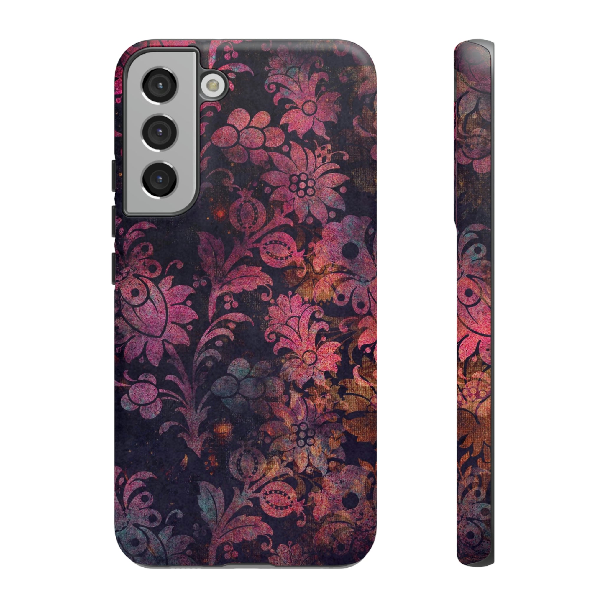 Grungepa Gothic Flower Samsung Case (Protective) Samsung Galaxy S22 Plus Matte Phone Case