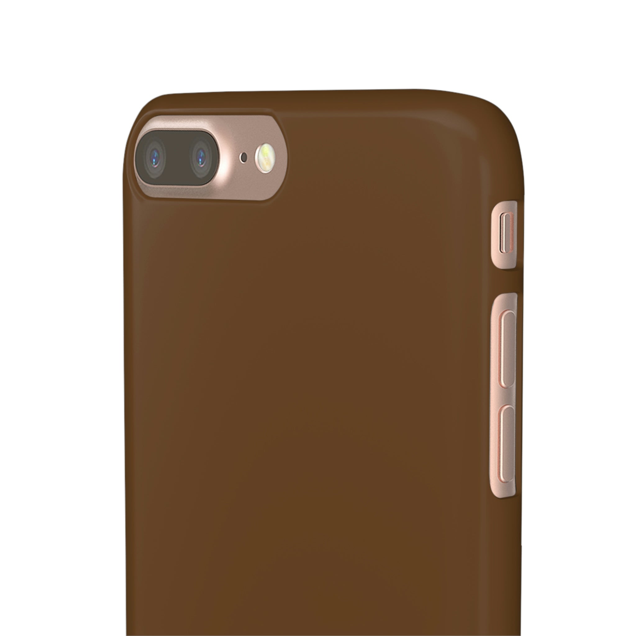 Dark Brown iPhone Case (Slim) Phone Case