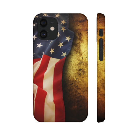 Close up of American flag Samsung/iPhone (Slim) Phone Case