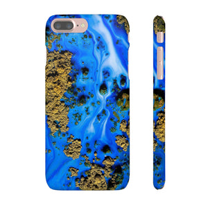 Blue River Ink Art iPhone Case (Slim) iPhone 7 Plus Matte Phone Case