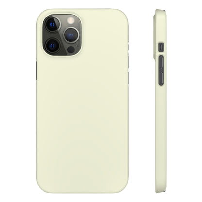 Beige iPhone Case (Slim) iPhone 12 Pro Max Glossy Phone Case