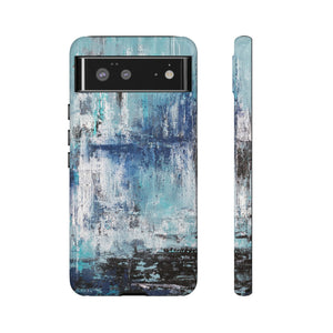 Blue Acrylic Android Case (Protective) Google Pixel 6 Glossy Phone Case