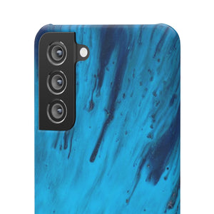 Light Blue Ink Art Android Case (Slim) Phone Case