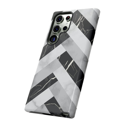 Grey Herringbone Android Case (Protective) Phone Case