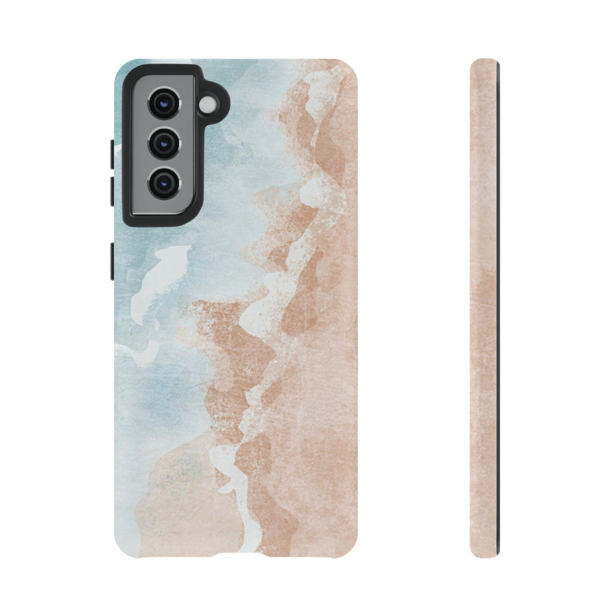 Boho Sea Beach Android Case (Protective) Samsung Galaxy S21 Matte Phone Case