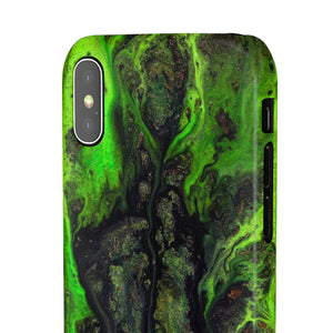 Toxic Ink Art iPhone Case (Slim) Phone Case