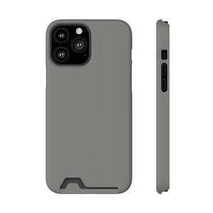 Battleship Gray iPhone Case (Card) iPhone 13 Pro Max Matte With gift packaging Phone Case