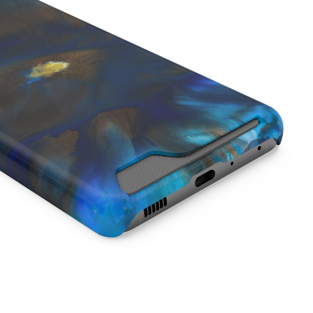 Space Galaxy Ink Art Samsung Case (Card) Phone Case