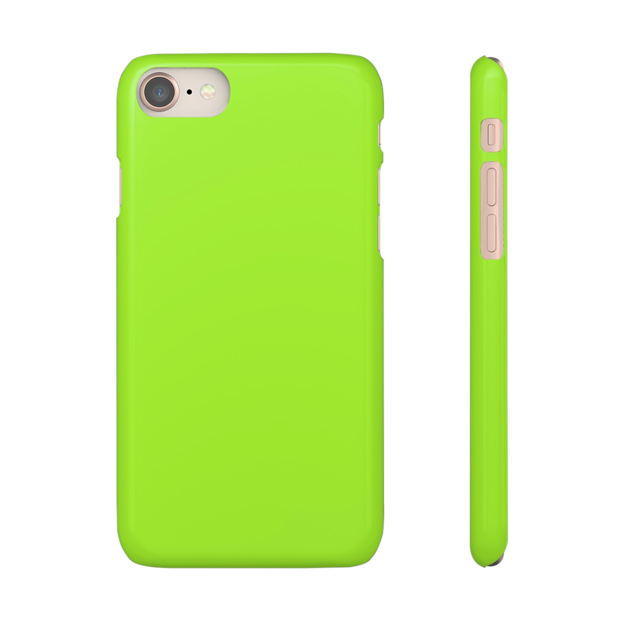 Green Lizard iPhone Case (Slim) iPhone 8 Glossy Phone Case