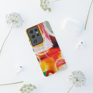 Abstract Yellow Android Case (Protective) Phone Case