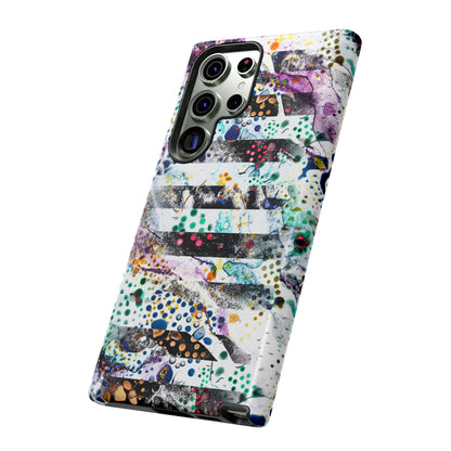 Abstract Green Purple Android Case (Protective) Phone Case