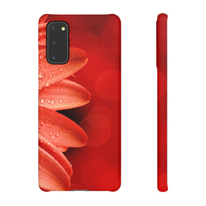 Red Spring Flower Samsung/iPhone (Slim) Phone Case