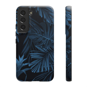 Blue Tropical Android Case (Protective) Samsung Galaxy S22 Matte Phone Case