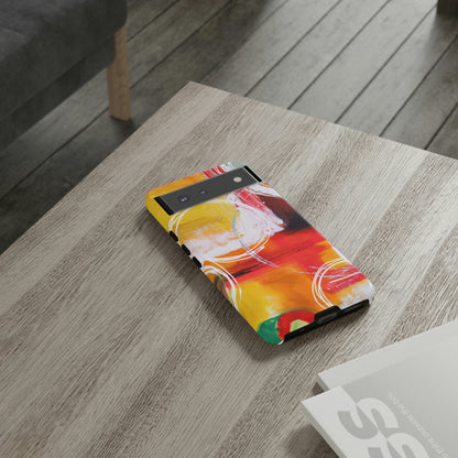 Abstract Yellow Android Case (Protective) Phone Case