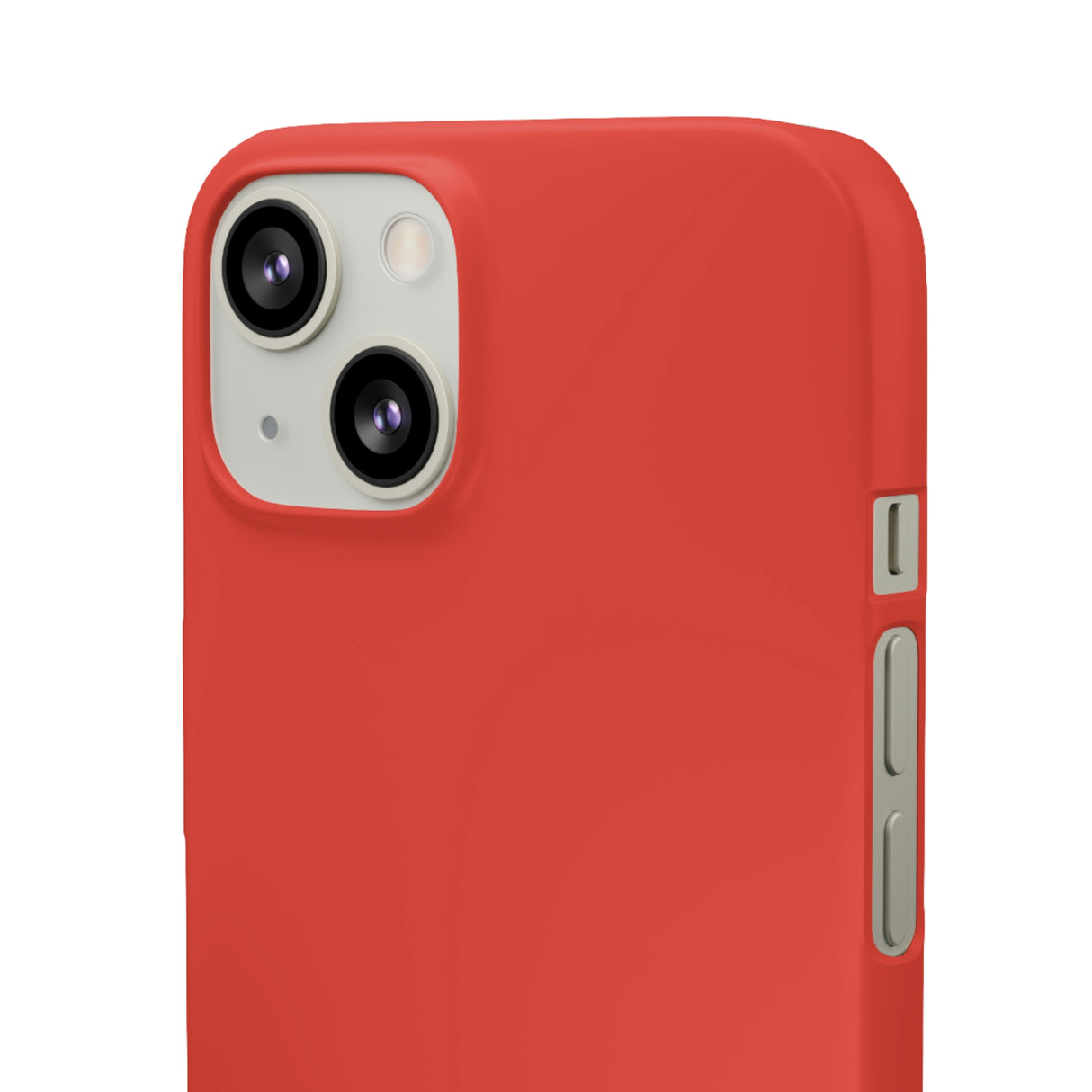 Cinnabar Red iPhone Case (Slim) Phone Case