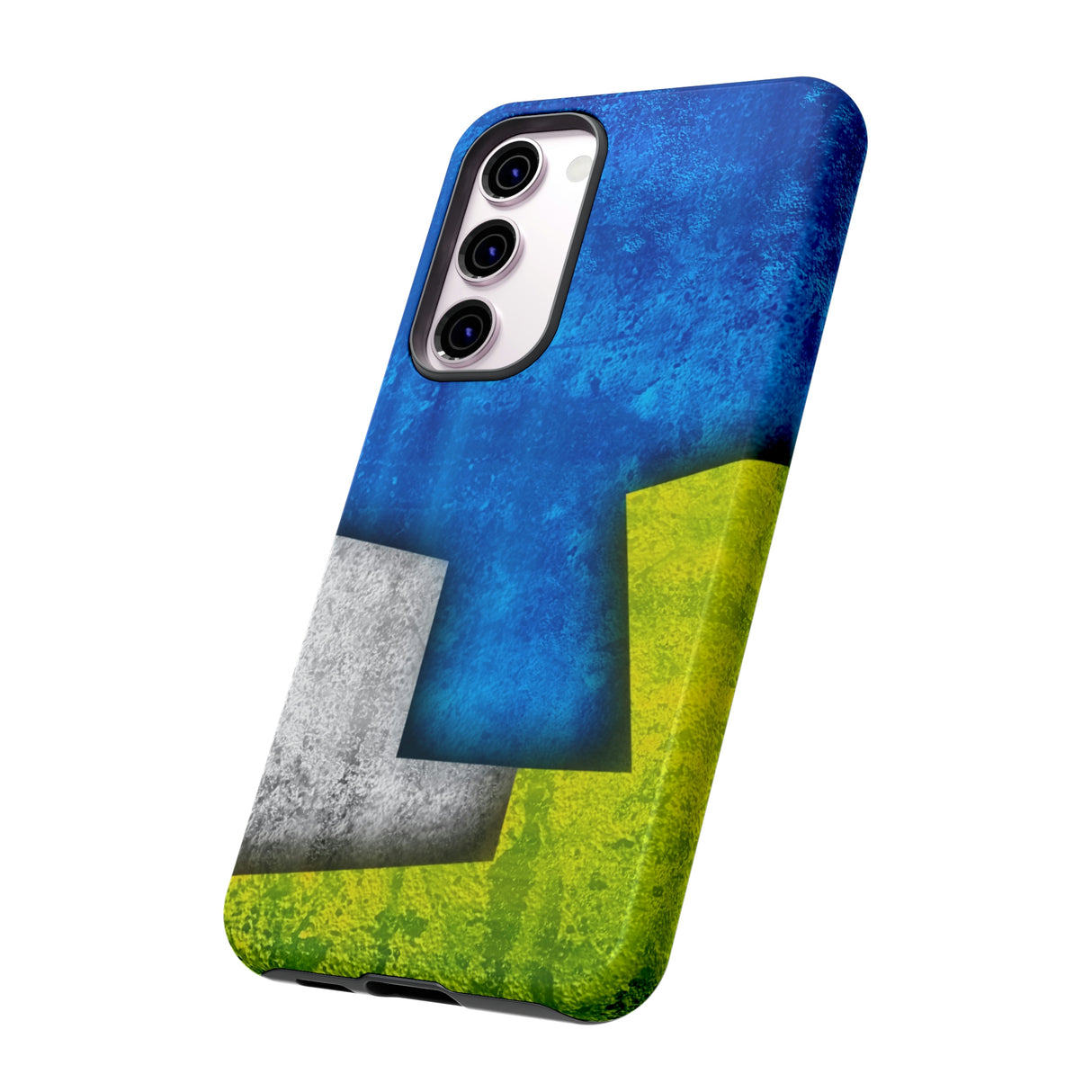 Blue Abstract Art Android Case (Protective) Phone Case