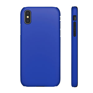 Denim Blue iPhone Case (Slim) iPhone X Matte Phone Case