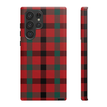 Red Flannel Android Case (Protective) Samsung Galaxy S22 Ultra Matte Phone Case