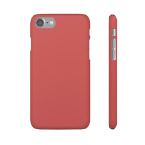 Indian Red iPhone Case (Slim) iPhone 7 Matte Phone Case