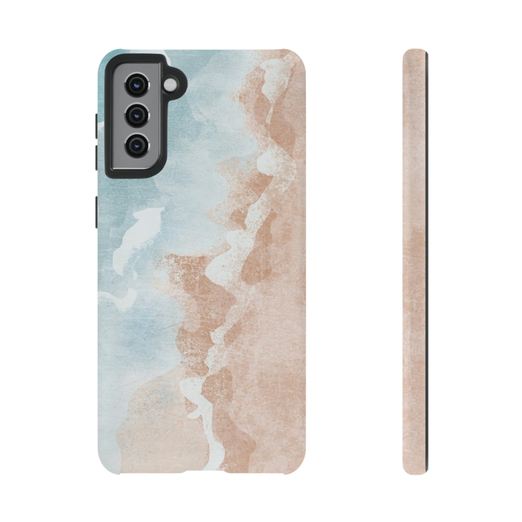 Boho Sea Beach Android Case (Protective) Samsung Galaxy S21 Plus Matte Phone Case